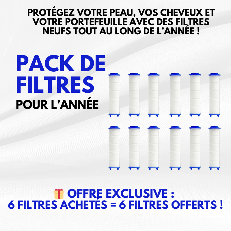 Pack filtres 12 mois